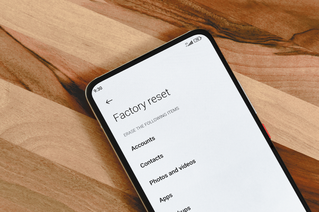 how to factory reset android phone when locked