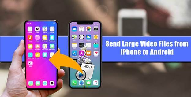 how to send video from iphone to android