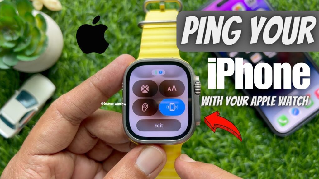 why can't i ping my iphone from my apple watch